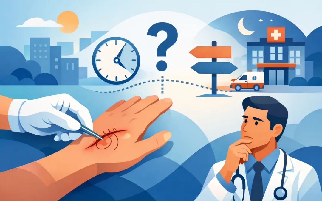 Same Day Laceration Repair: When to Go